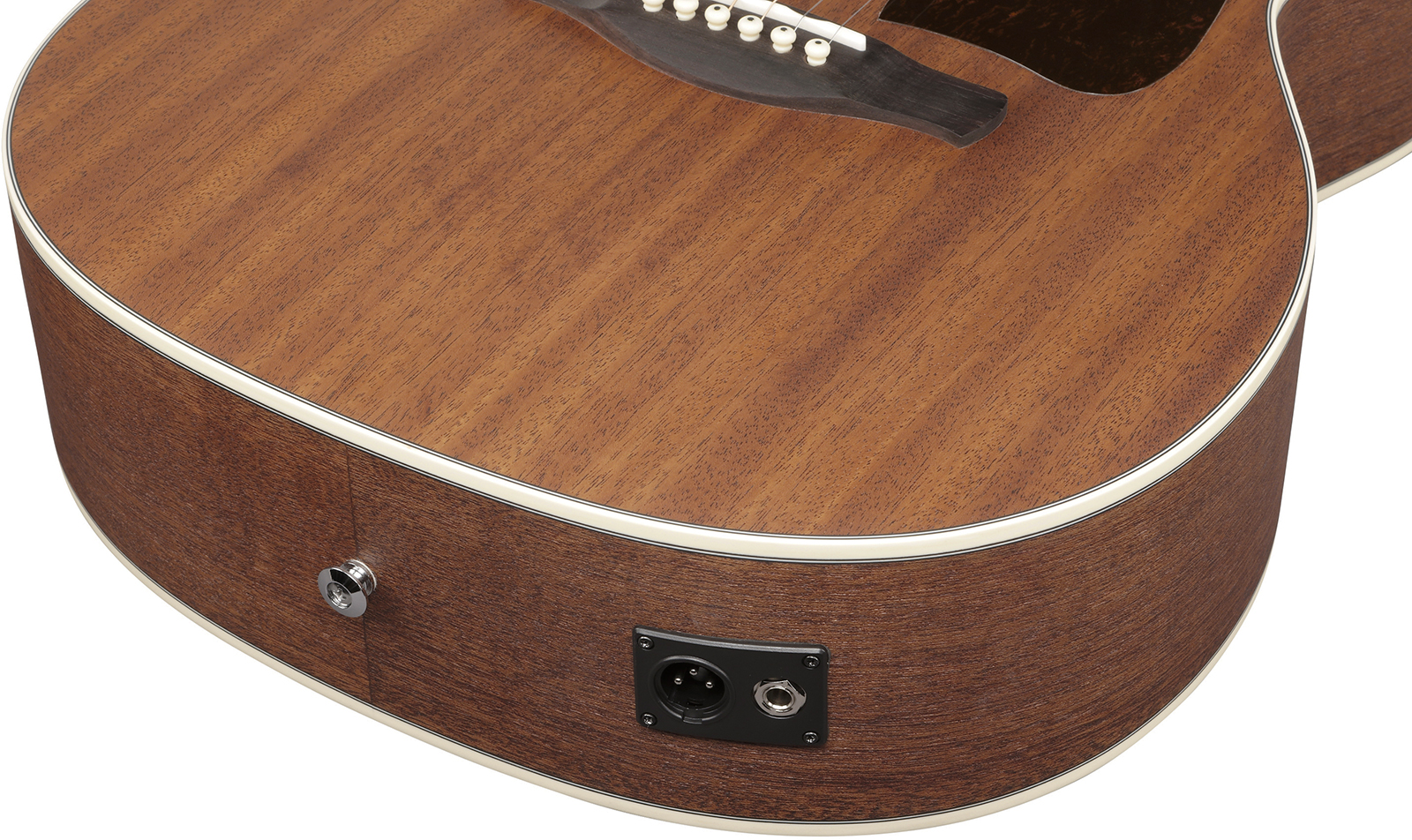 Ibanez Ac390mhe Opn Artwood Concert Tout Acajou Rw - Open Pore Natural - Folk gitaar - Variation 4