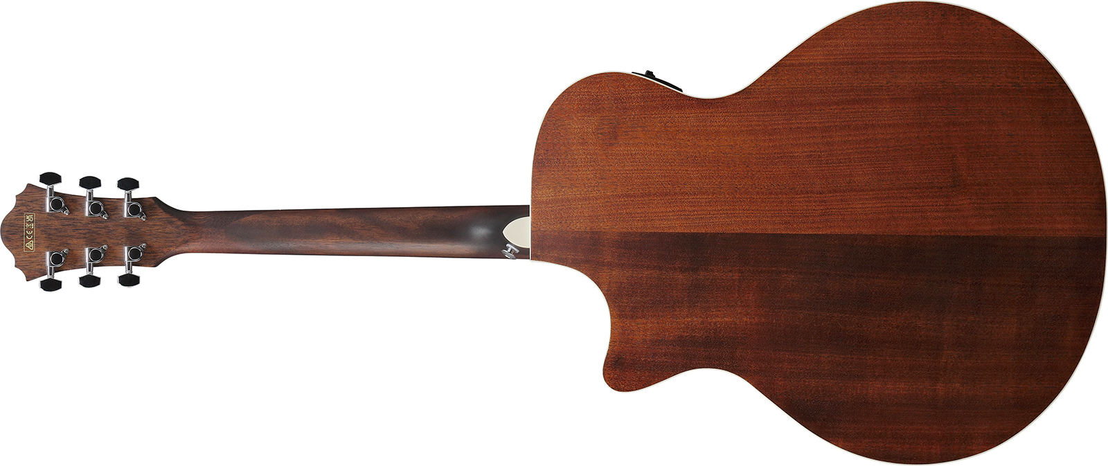 Ibanez Ae140 Opn Concert Thinline Cw Tout  Okoume Lau - Open Pore Natural - Folk gitaar - Variation 1