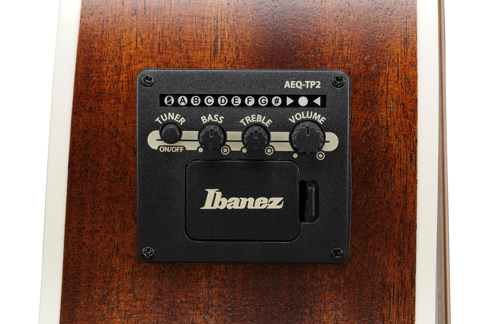 Ibanez Ae140 Opn Concert Thinline Cw Tout  Okoume Lau - Open Pore Natural - Folk gitaar - Variation 4