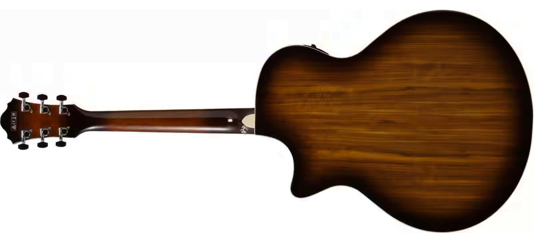 Ibanez Ae160 Vms Concert Thinline Cw Epicea Ovangkol  Ova - Vintage Mahogany Sunburst High Gloss - Folk gitaar - Variation 1