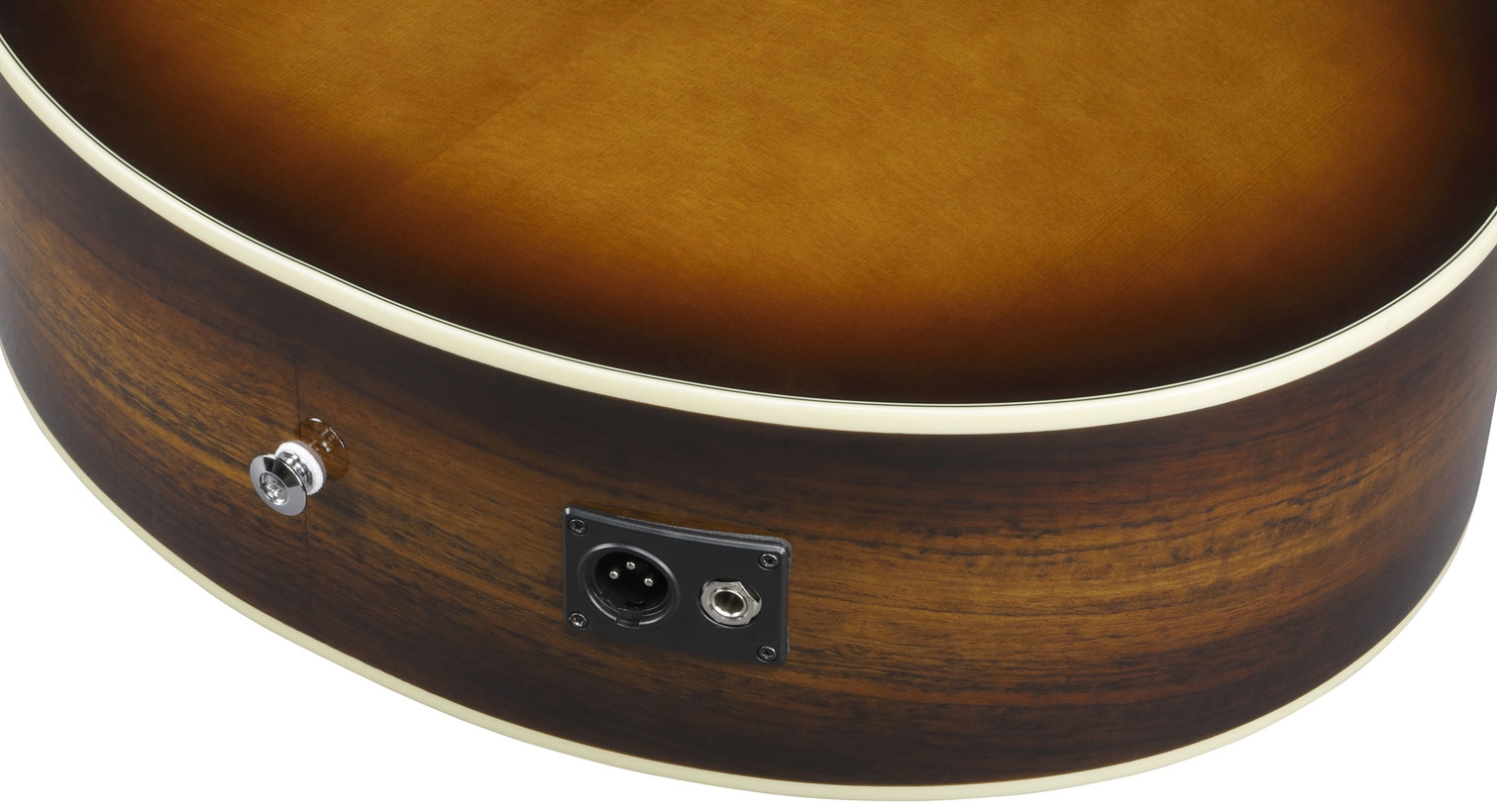 Ibanez Ae160 Vms Concert Thinline Cw Epicea Ovangkol  Ova - Vintage Mahogany Sunburst High Gloss - Folk gitaar - Variation 3