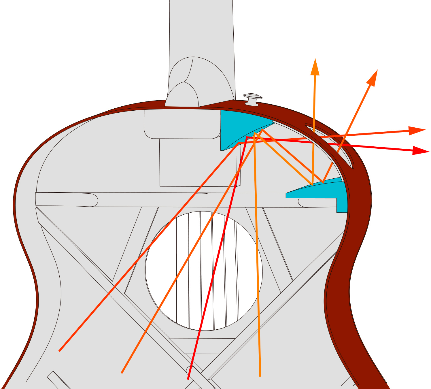 Ibanez Ae170 Tbk Concert Thinline Cw Epicea Erable Ova - Transparent Black - Folk gitaar - Variation 8