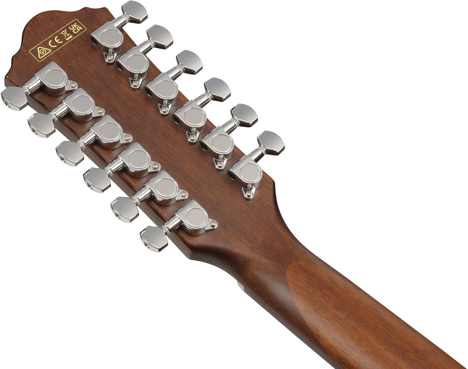 Ibanez Aeg5012 Bkh Concert 12c Epicea Okoume Lau - Black - Folk gitaar - Variation 6