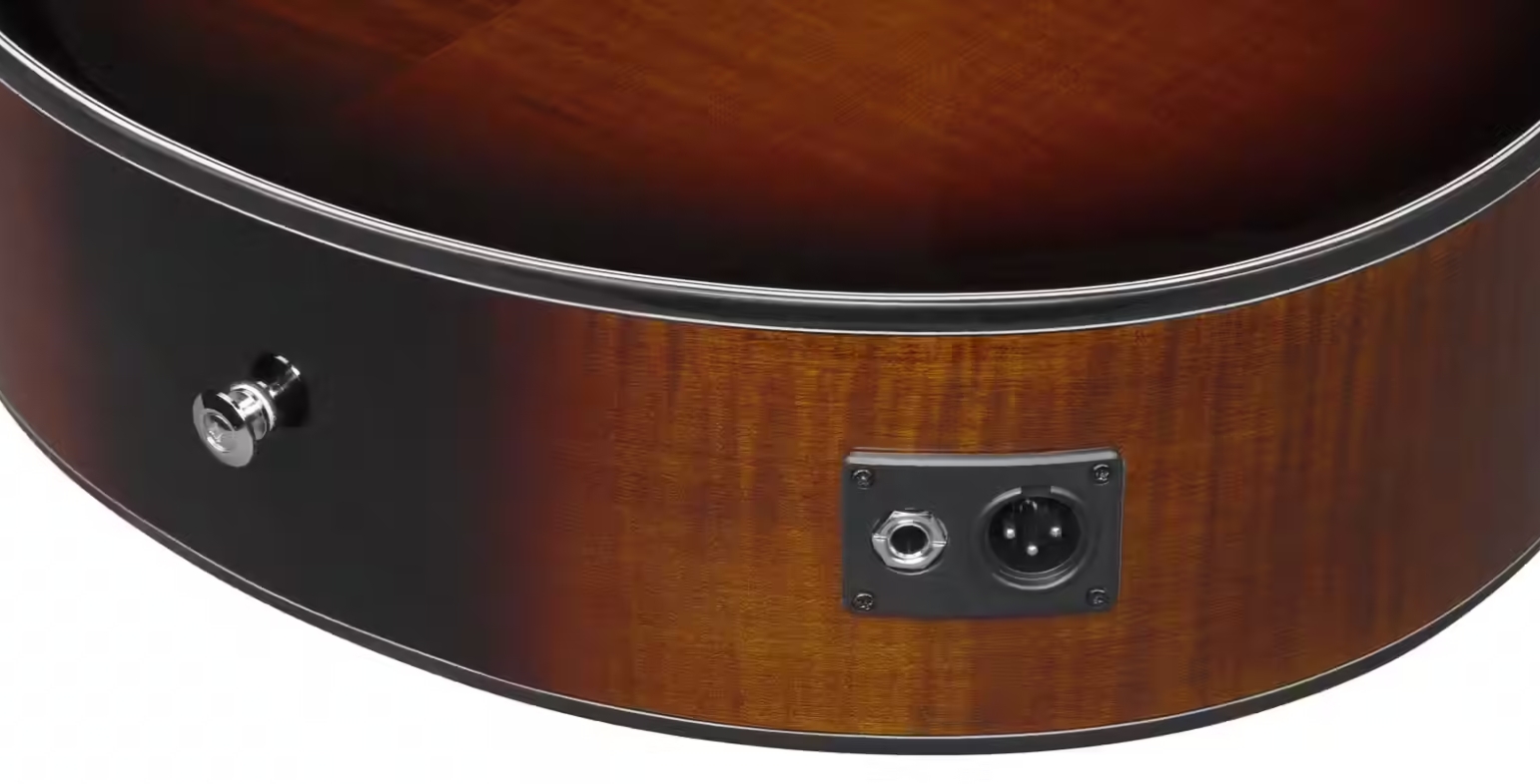 Ibanez Aewc400 Ams Grand Concert Cw Tout Erable Lau - Amber Sunburst - Folk gitaar - Variation 4