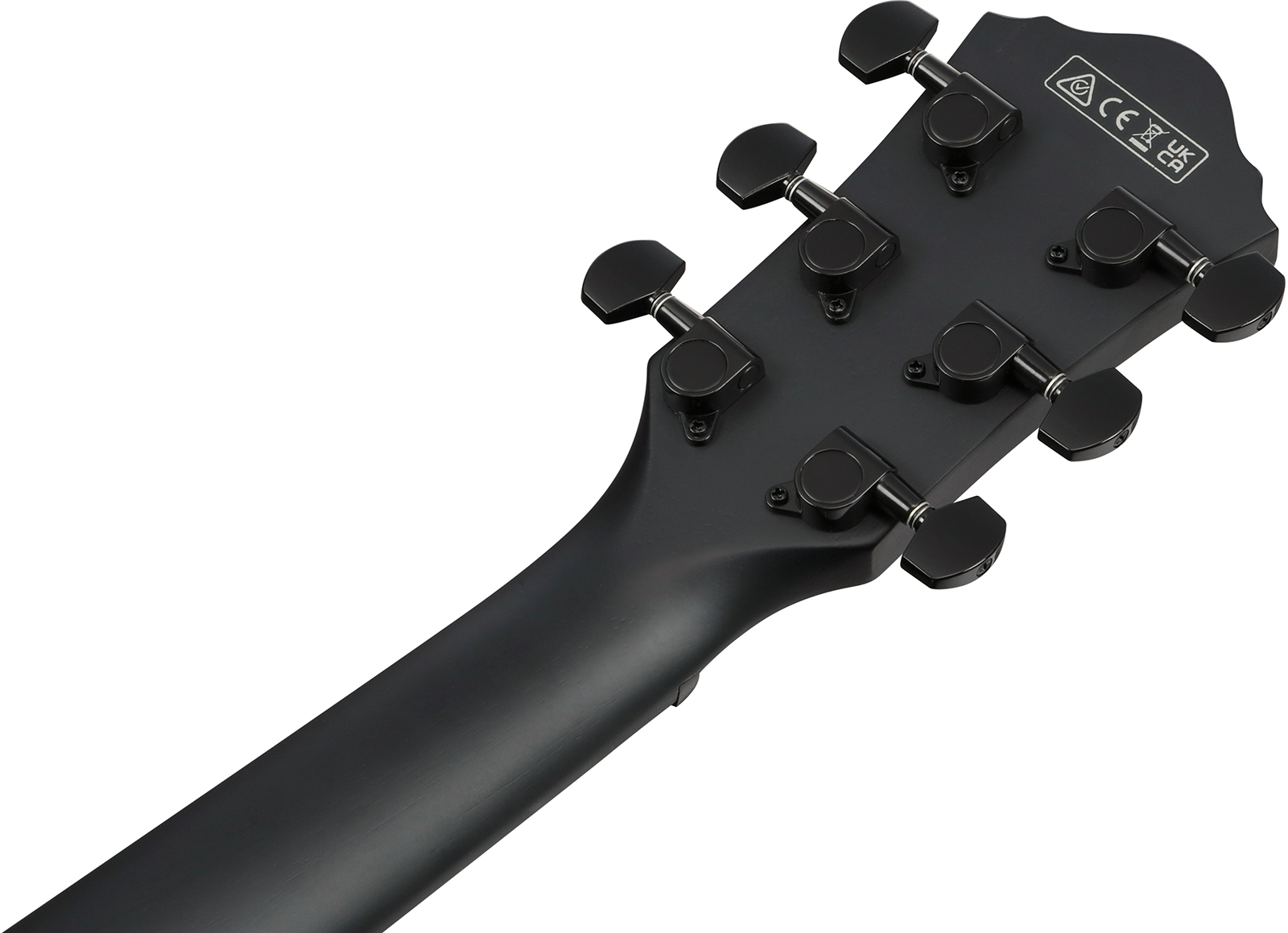 Ibanez Aewc621l Bot Grand Concert Cw Gaucher Tilleul Sapele Eb - Black Out - Folk gitaar - Variation 5