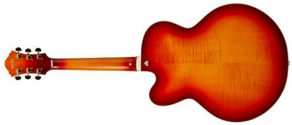 Ibanez Af115 Awb Artstar 2h Ht Eb - Aged Whiskey Burst - Semi hollow elektriche gitaar - Variation 1