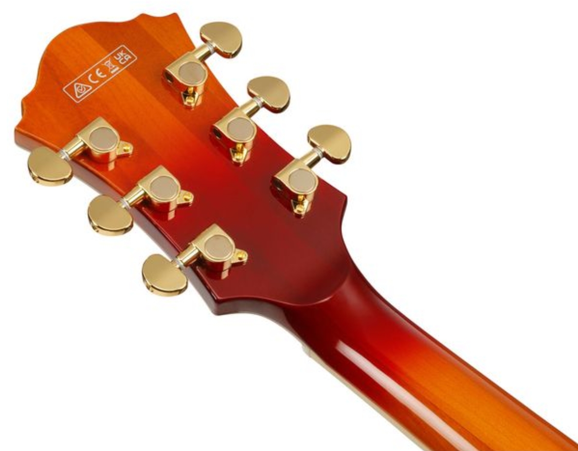 Ibanez Af115 Awb Artstar 2h Ht Eb - Aged Whiskey Burst - Semi hollow elektriche gitaar - Variation 4