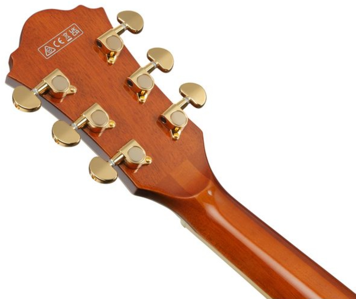 Ibanez Ag95mg Da Artcore Expressionist 2h Ht Eb - Dark Amber - Elektrische gitaar in Strat vorm - Variation 4