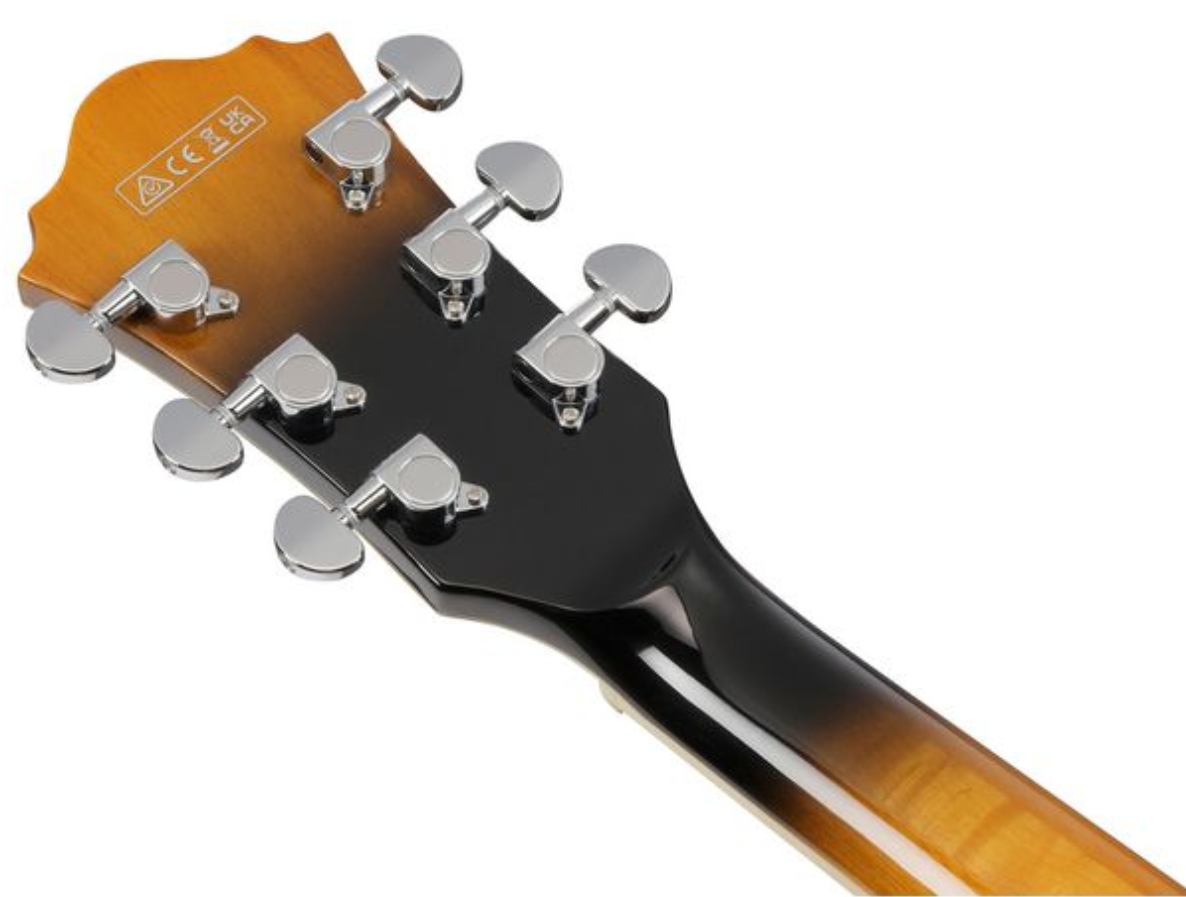 Ibanez As7328 Tbc Artcore Baryton 2h Ht Rw - Tobacco Brown - Semi hollow elektriche gitaar - Variation 4