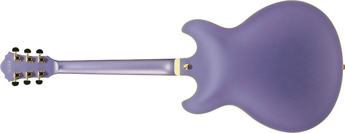 Ibanez As73g Mpf Artcore 2h Ht Rw - Metallic Purple Flat - Semi hollow elektriche gitaar - Variation 1