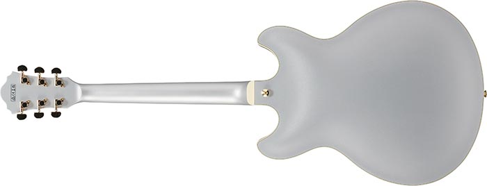 Ibanez As73g Msf Artcore 2h Ht Rw - Moonstone Silver Flat - Semi hollow elektriche gitaar - Variation 1