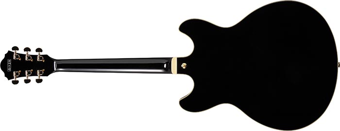 Ibanez As93sp Bk Artcore Expressionist 2h Ht Eb - Black - Semi hollow elektriche gitaar - Variation 1