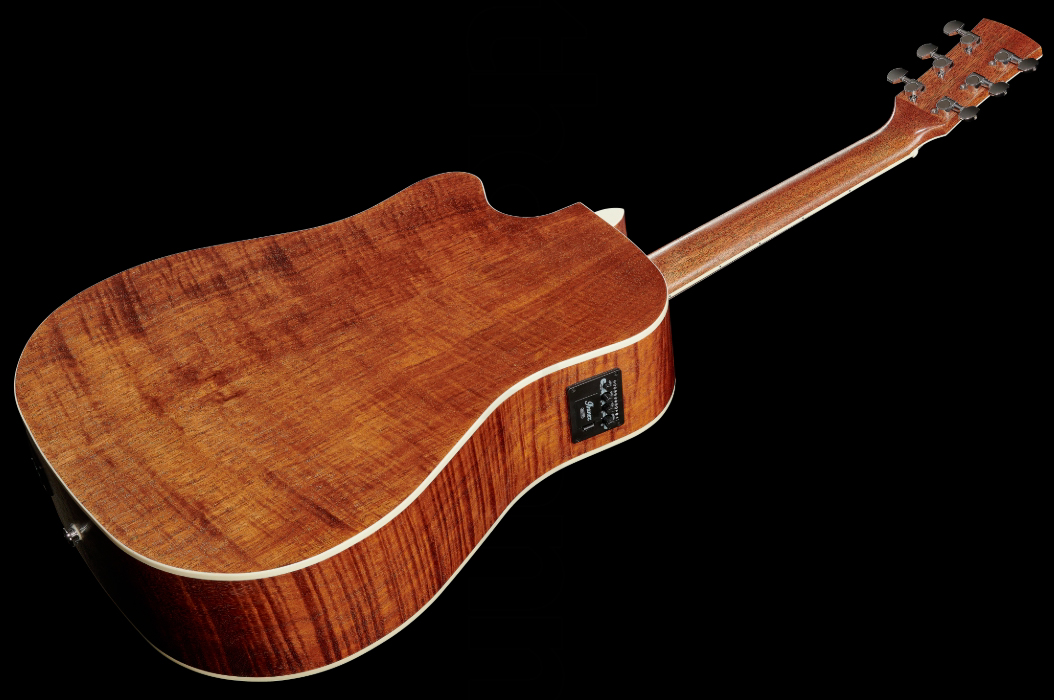 Ibanez Aw417ce Ops Artwood Dreadnought Cw Epicea Okoume Pf - Open Pore Semi-gloss - Folk gitaar - Variation 1