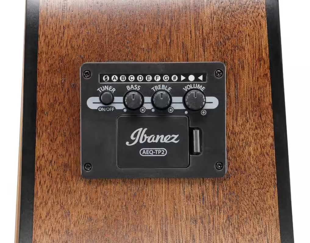 Ibanez Aw54lce Opn Artwood Dreadnought Cw Gaucher Tout Acajou Lau - Open Pore Natural - Folk gitaar - Variation 3