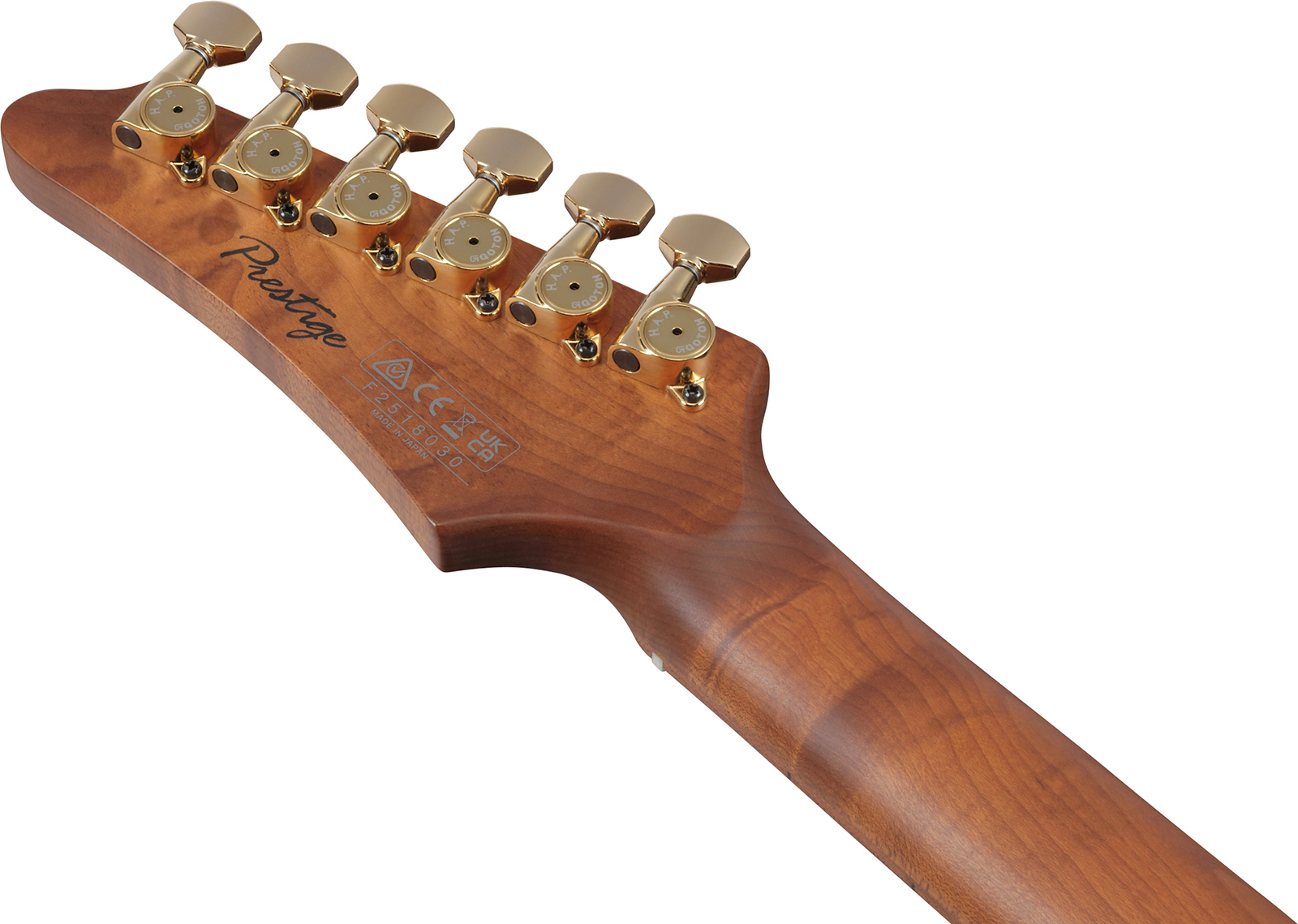 Ibanez Az2204ag Tgb Prestige Jap Hss Seymour Duncan Trem Mn - Transparent Gray Burst - Elektrische gitaar in Strat vorm - Variation 4