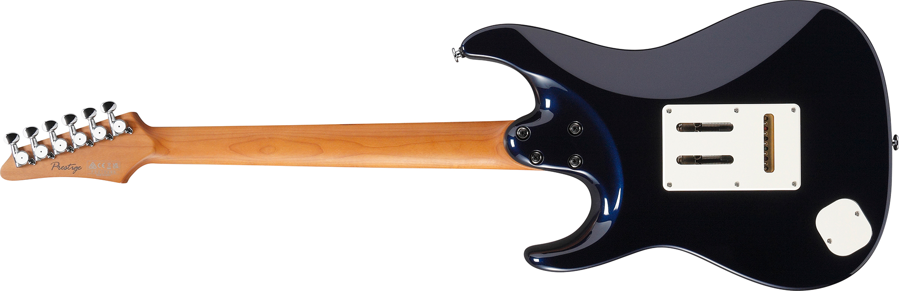 Ibanez Az2204nw Dtb Prestige Jap Hss Seymour Duncan Trem Rw - Dark Tide Blue - Elektrische gitaar in Str-vorm - Variation 1