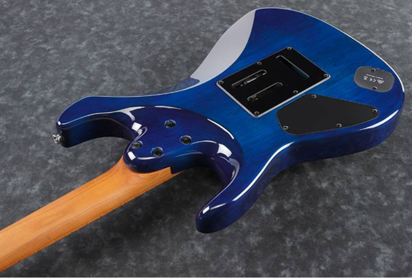 Ibanez Az226pb Cbb Premium Hss Trem Mn - Cerulean Blue Burst - Guitarra eléctrica de doble corte. - Variation 3