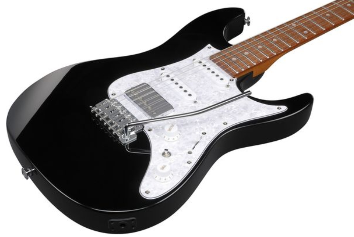 Ibanez Az22s2 Bk Standard Hss Trem Jat - Black - Elektrische gitaar in Strat vorm - Variation 3
