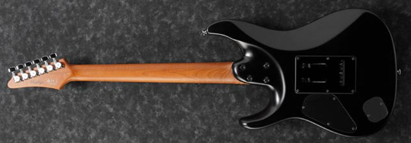 Ibanez Az2402 Bkf Prestige Jap Hh Seymour Duncan Trem Mn - Black Flat - Elektrische gitaar in Str-vorm - Variation 1