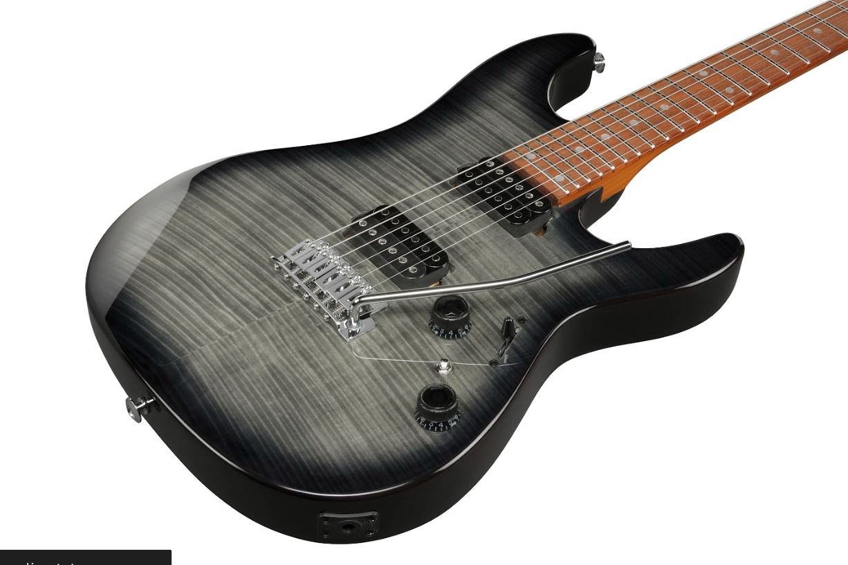 Ibanez Az24s1ftks Trem Hh Mn - Transparent Black Sunburst - Elektrische gitaar in Str-vorm - Variation 1