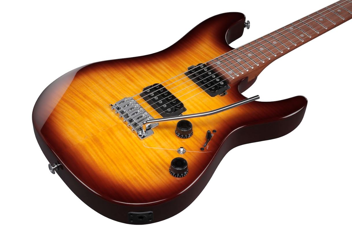 Ibanez Az24s1fvls Trem Hh Mn - Violin Sunburst - Elektrische gitaar in Str-vorm - Variation 1