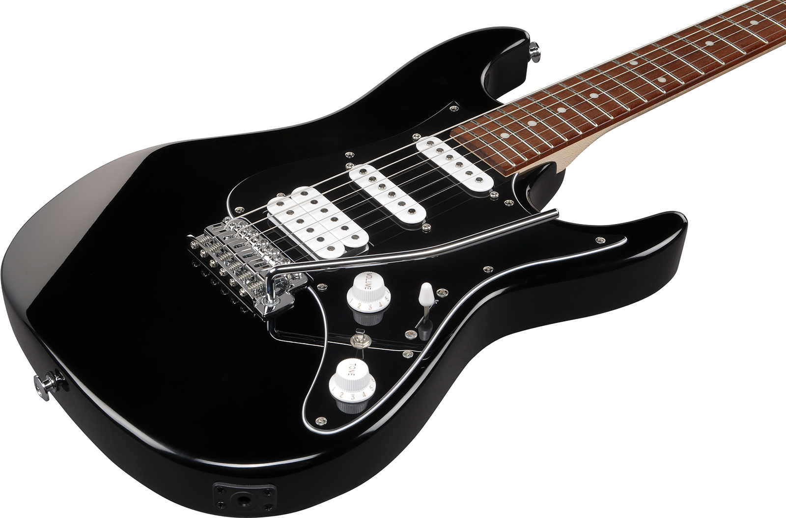 Ibanez Azes40b Bbk Standard Hss Trem Jat - Black - Elektrische gitaar in Strat vorm - Variation 2