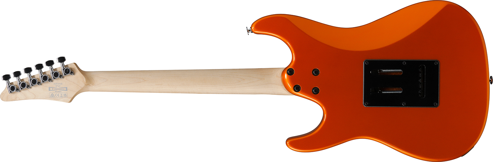 Ibanez Azes40b Rom Standard Hss Trem Jat - Roadster Orange Metallic - Elektrische gitaar in Strat vorm - Variation 1