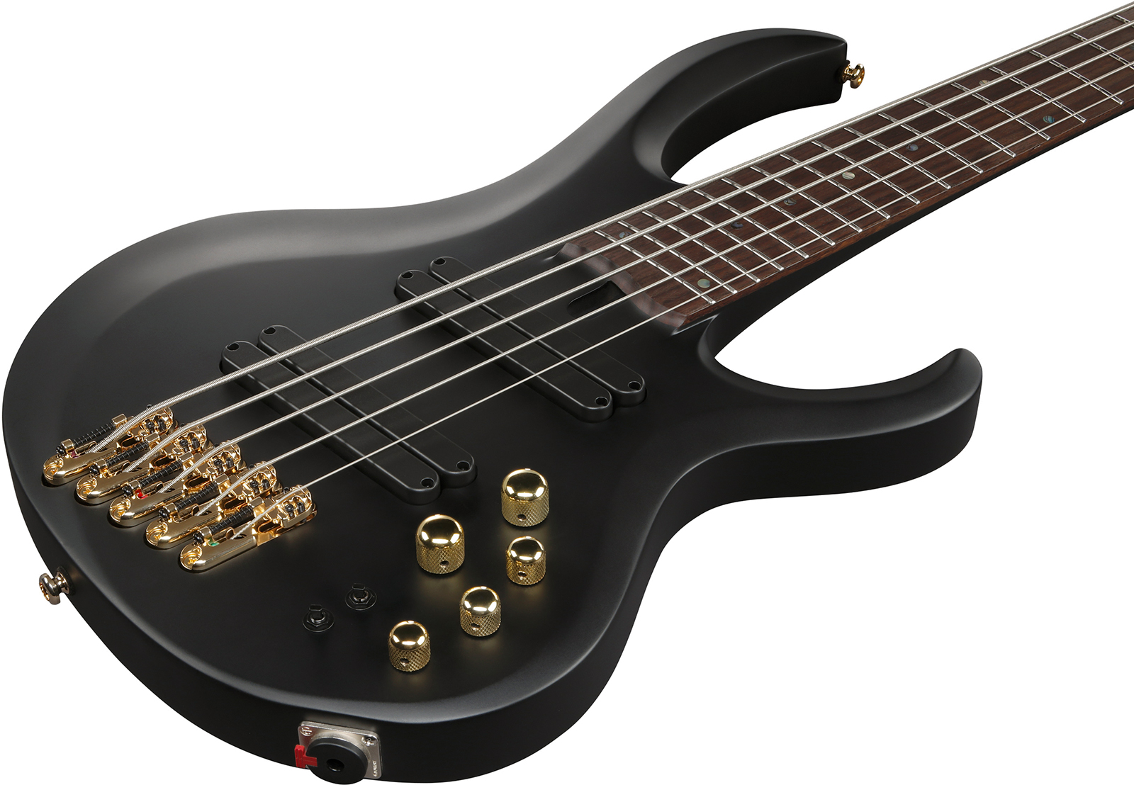 Ibanez Btb605lm Bkf Workshop 5c Multiscale Active Rw - Black Flat - Solid body elektrische bas - Variation 2