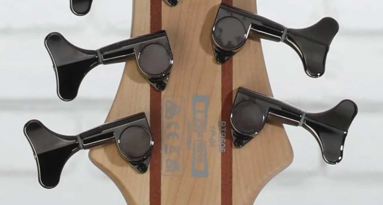 Ibanez Btb606 Tgf Workshop Standard Active Eb - Transparent Grey Flat - Solid body elektrische bas - Variation 3