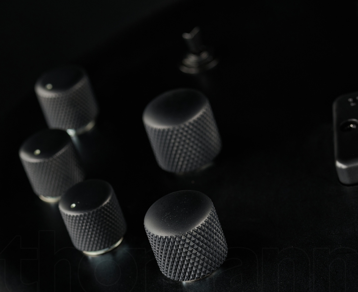 Ibanez Btb625ex Bkf Iron Label 5c Active Bartolini Ebo - Black Flat - Solid body elektrische bas - Variation 3