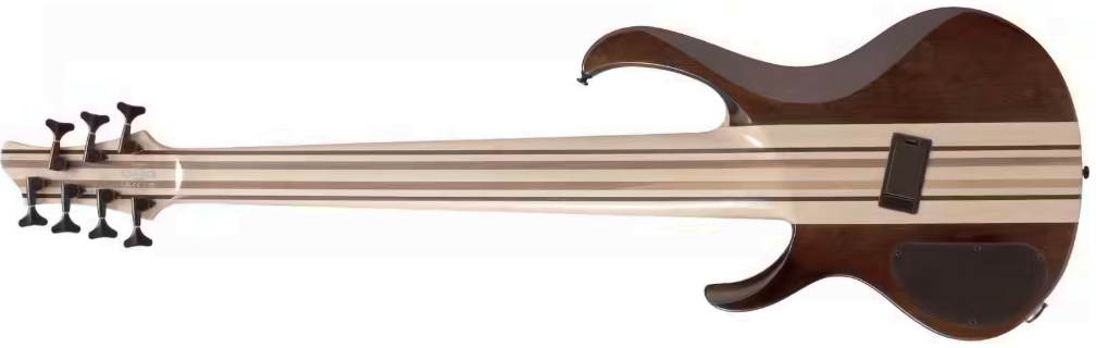 Ibanez Btb7ms Nml Workshop 7c Multiscale Active Rw - Natural Mocha Low Gloss - Solid body elektrische bas - Variation 1