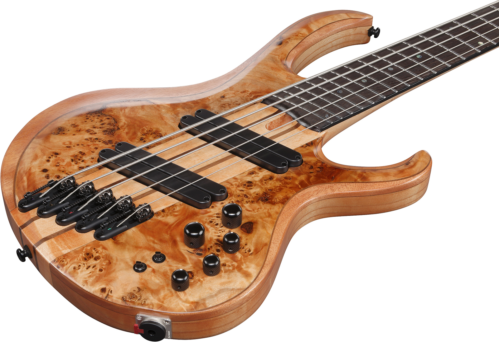 Ibanez Btb805ms Fnl Workshop 5c Multiscale Active Rw - Florid Natural Low Gloss - Solid body elektrische bas - Variation 2