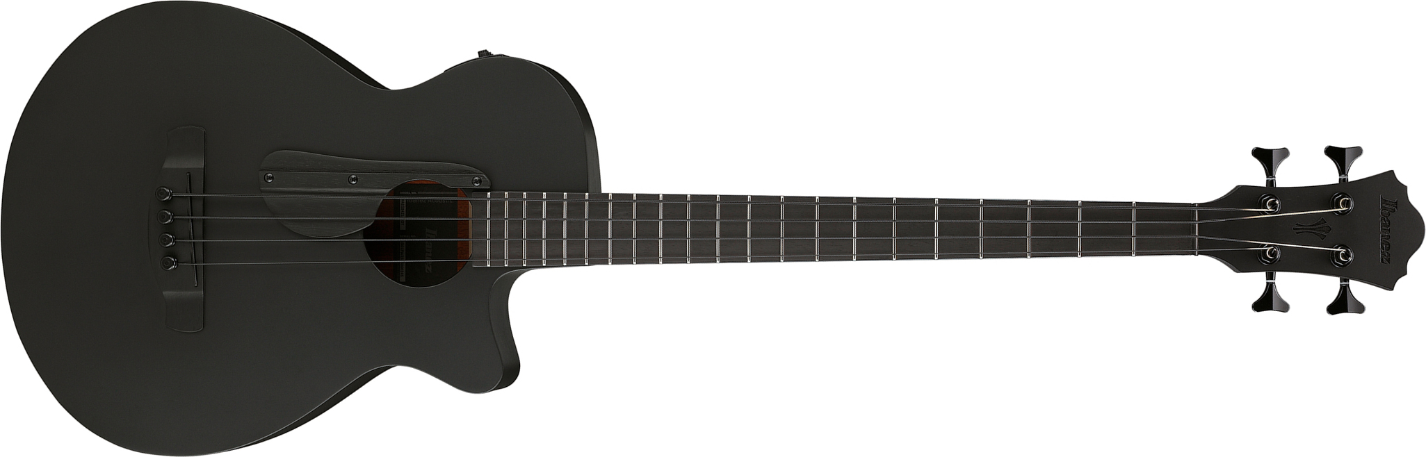 Ibanez Aegb420 Bot Cw Shsc Epicea Sapele Rw - Black Out - Akoestische bas - Main picture