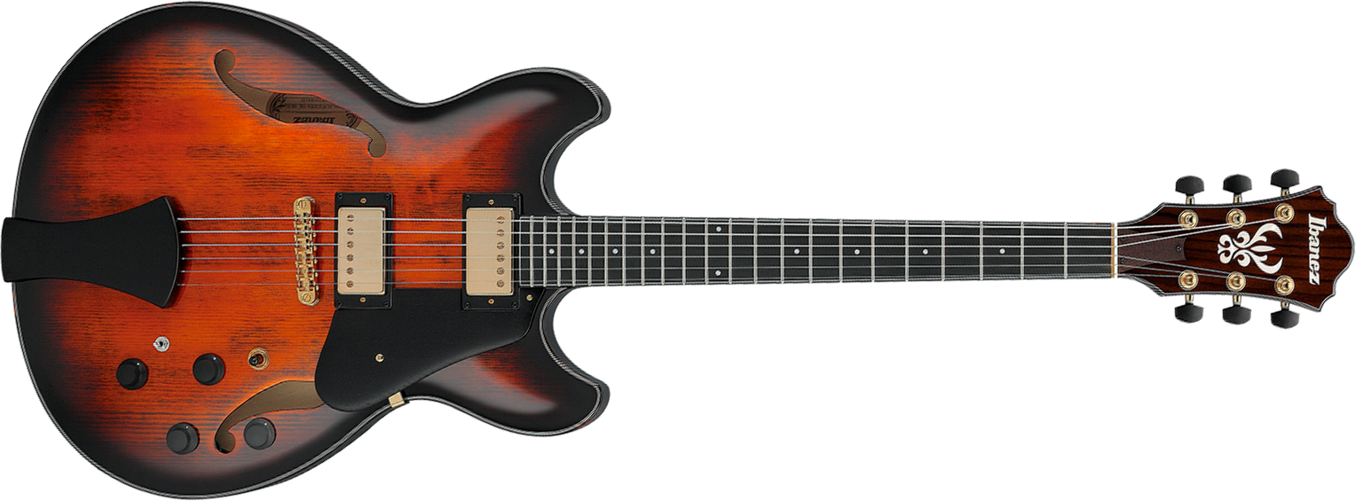 Ibanez Ash300 Tbc Artstar 2h Ht Eb - Tobacco Brown - Semi hollow elektriche gitaar - Main picture