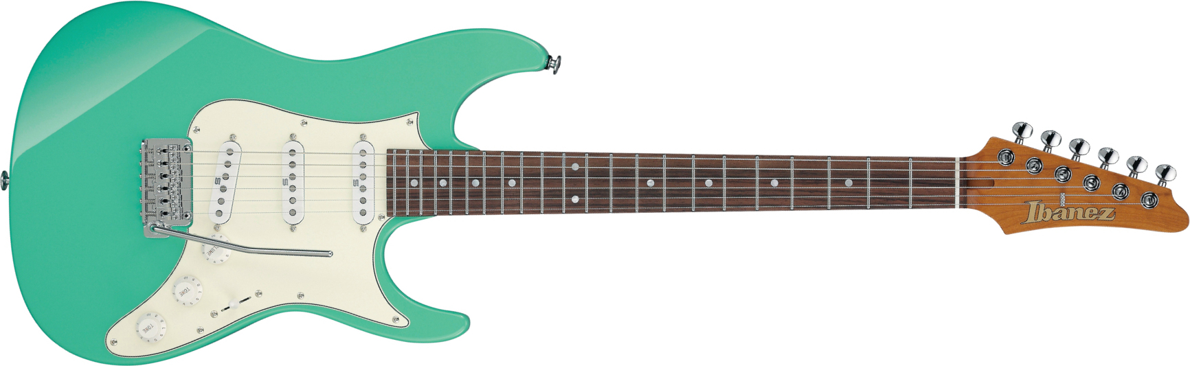 Ibanez Az2203n Prestige 3s Trem Rw - Seafoam Green - Elektrische gitaar in Str-vorm - Main picture