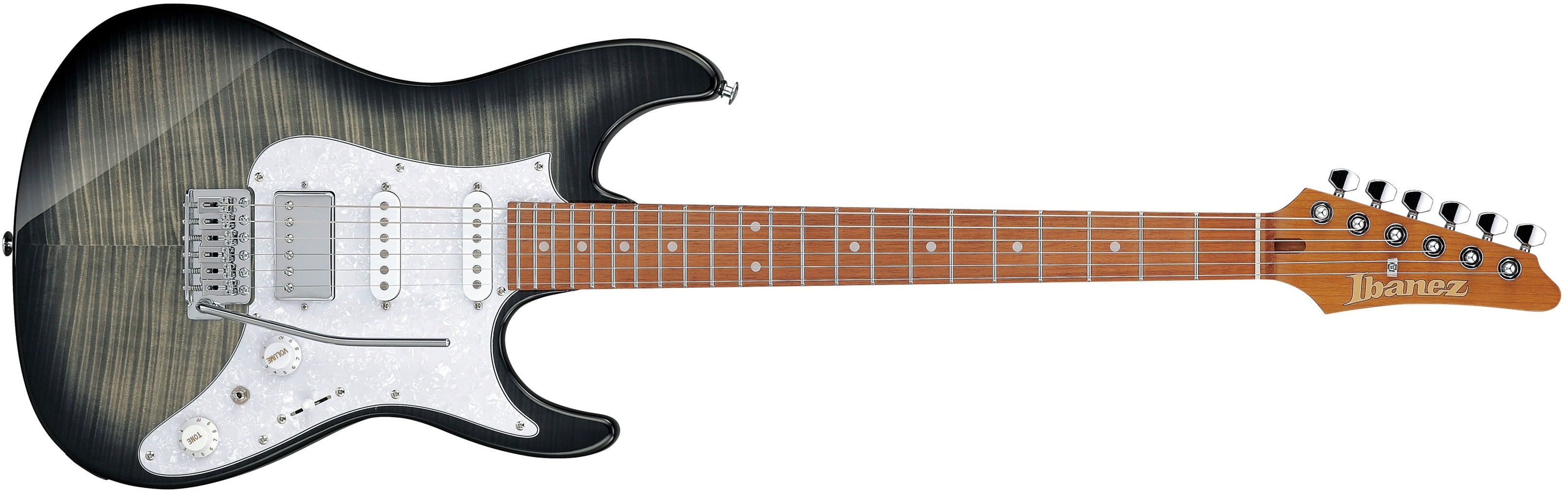 Ibanez Az22s1ftxb Trem Hss Mn - Transparent Black Sunburst - Elektrische gitaar in Str-vorm - Main picture