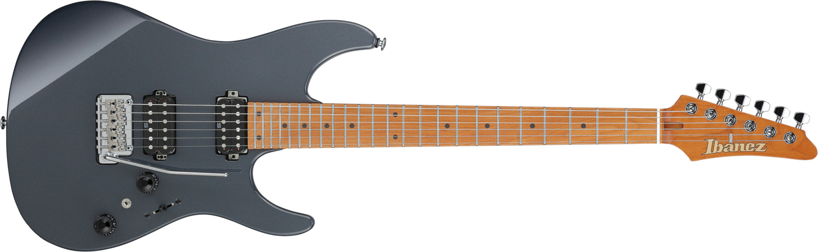 Ibanez Az2402 Prestige Hh Trem Mn - Gray Metallic - Elektrische gitaar in Str-vorm - Main picture