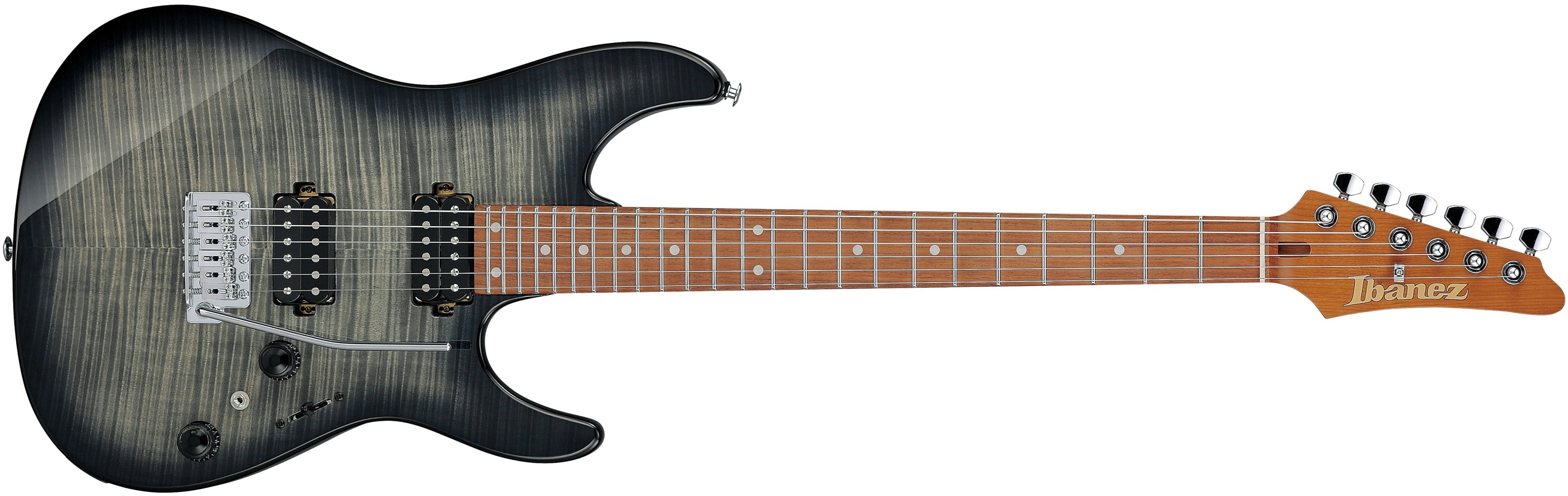 Ibanez Az24s1ftks Trem Hh Mn - Transparent Black Sunburst - Elektrische gitaar in Str-vorm - Main picture