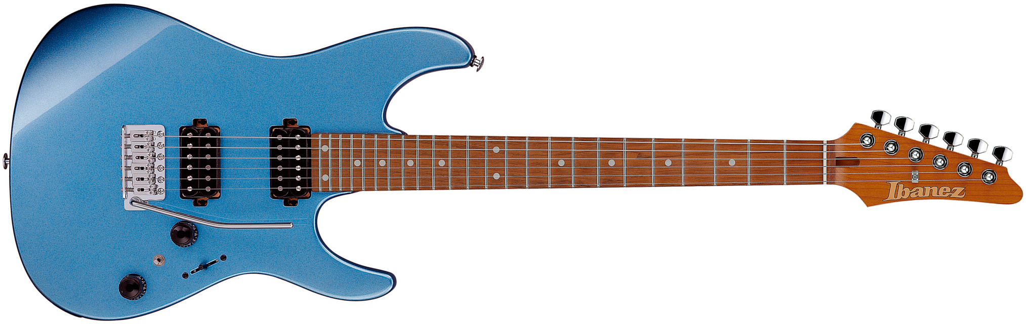Ibanez Az24s2 Mlb Standard 2h Trem Jat - Metallic Light Blue - Elektrische gitaar in Strat vorm - Main picture