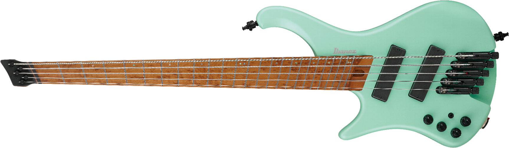 Ibanez Ehb1005msl Sfm Workshop Lh Gaucher 5c Multiscale Active Bartolini Mn - Sea Foam Green Matte - Solid body elektrische bas - Main picture
