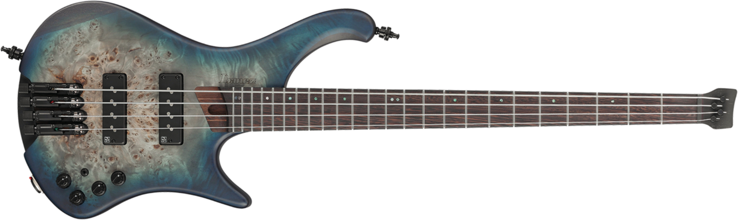 Ibanez Ehb1500 Workshop Active Pp - Cosmic Blue Starburst Flat - Solid body elektrische bas - Main picture