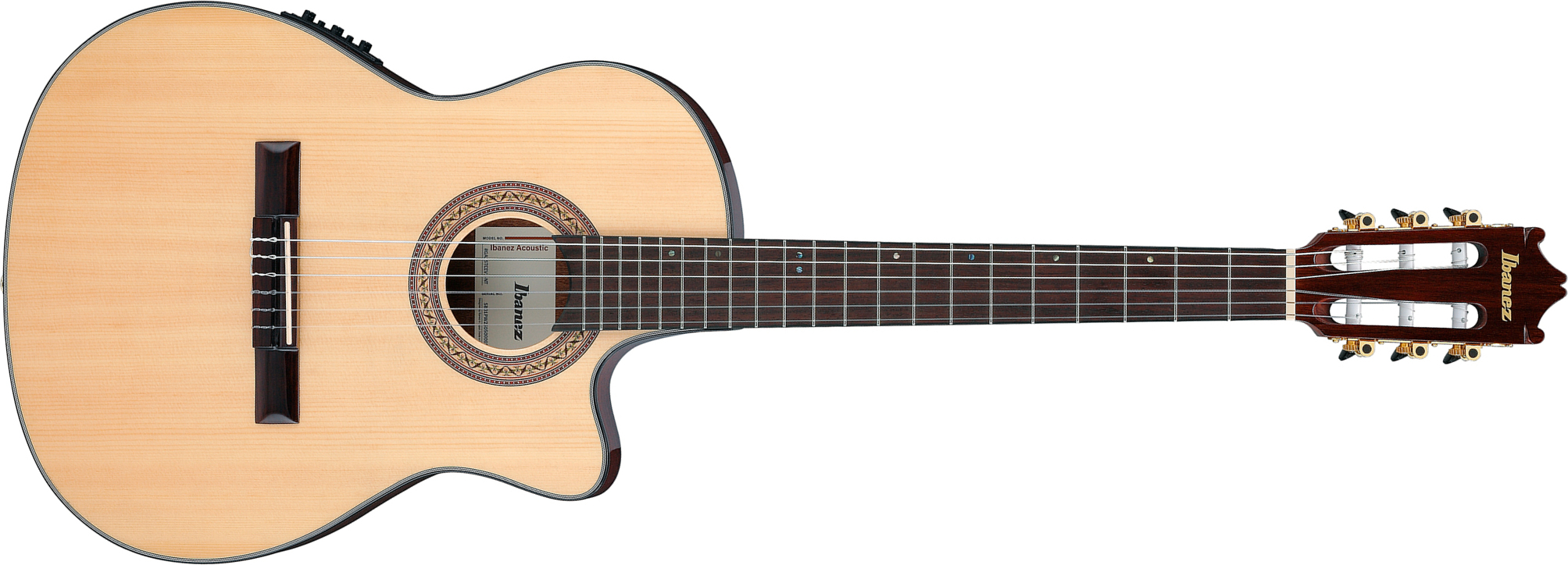 Ibanez Ga35tce Nt 4/4 Epicea Sapele Rw - Natural - Klassieke gitaar 4/4 - Main picture