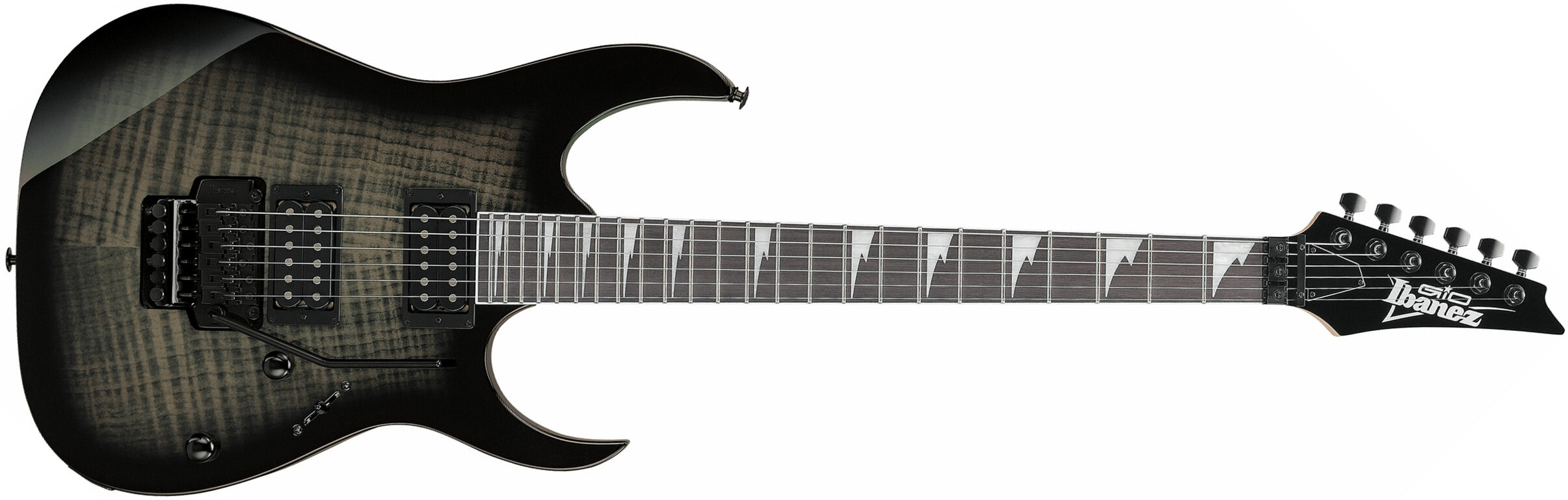Ibanez Grg320fa Tks Gio 2h Fr Pur - Transparent Black Sunburst - Elektrische gitaar in Str-vorm - Main picture