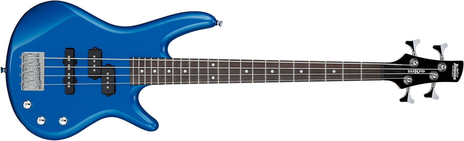 Ibanez Gsrm20 Slb Mikro Pur - Starlight Blue - Short scale elektrische bas - Main picture