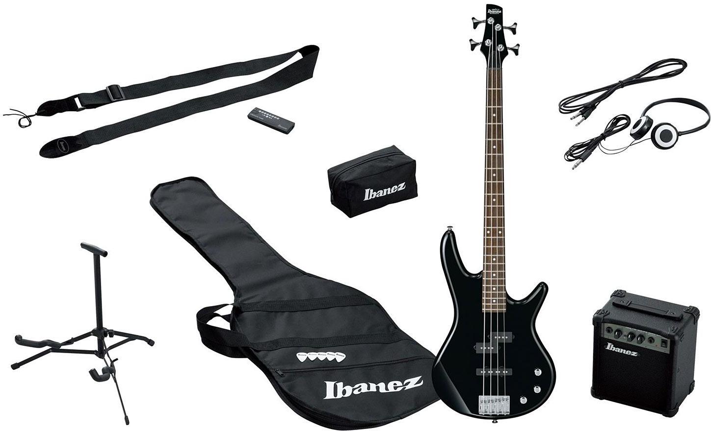 Elektrische bas set Ibanez IJSR190 Jumpstart Bass Pack - Black