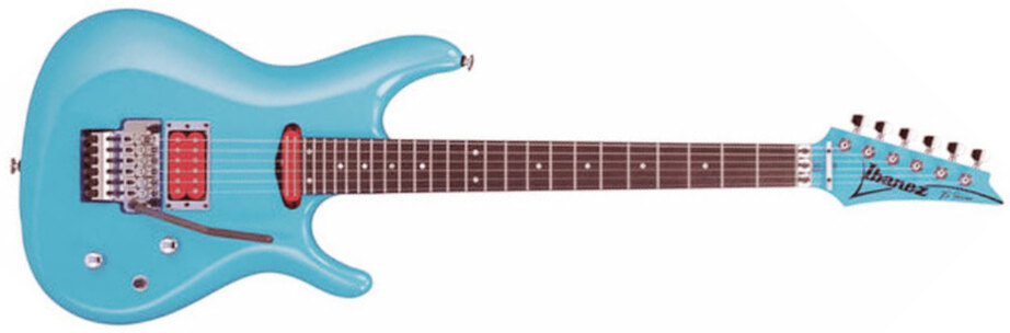 Ibanez Joe Satriani Js2410 Syb Prestige Jap Signature 2h Fr Rw - Sky Blue - Elektrische gitaar in Str-vorm - Main picture