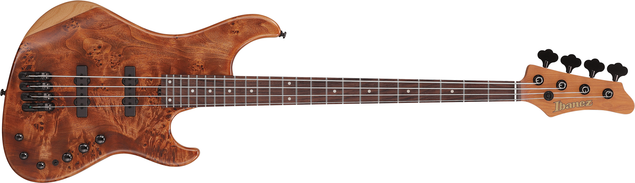Ibanez Mdm1600 Nml Mode Active Rw - Natural Mocha Low Gloss - Solid body elektrische bas - Main picture