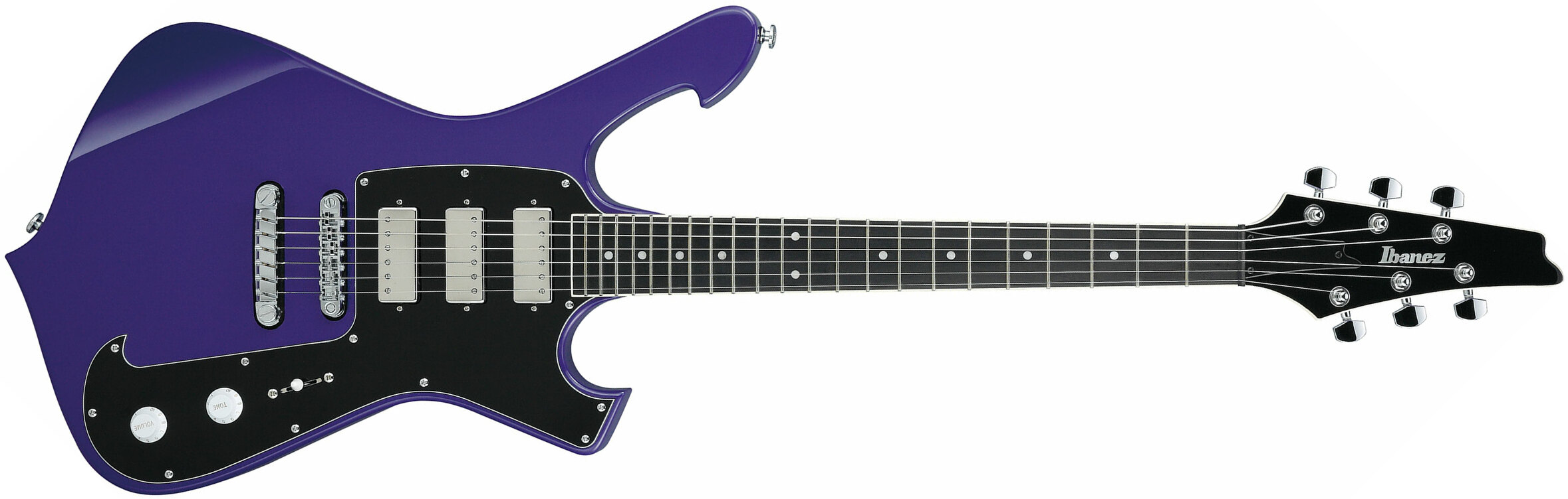 Ibanez Paul Gilbert Frm300 Pr Signature Hhh Ht Eb +housse - Purple - Kenmerkende elektrische gitaar - Main picture