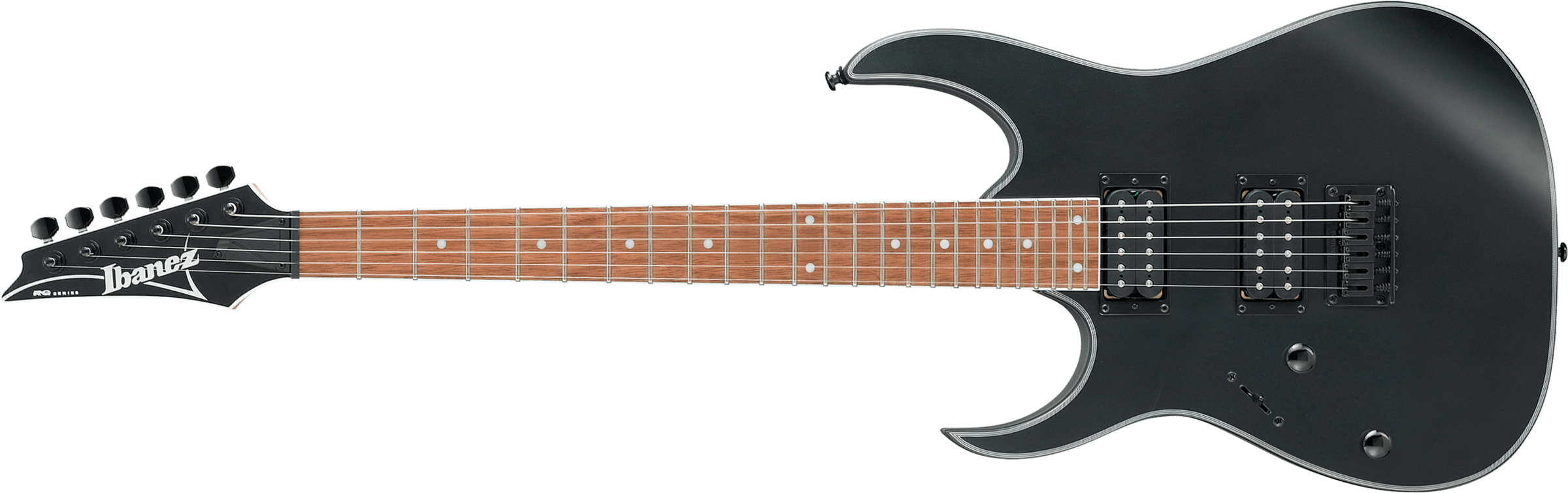 Ibanez Rg421exl Bkf Lh Gaucher Standard Hh Ht Jat - Black - Linkshandige elektrische gitaar - Main picture