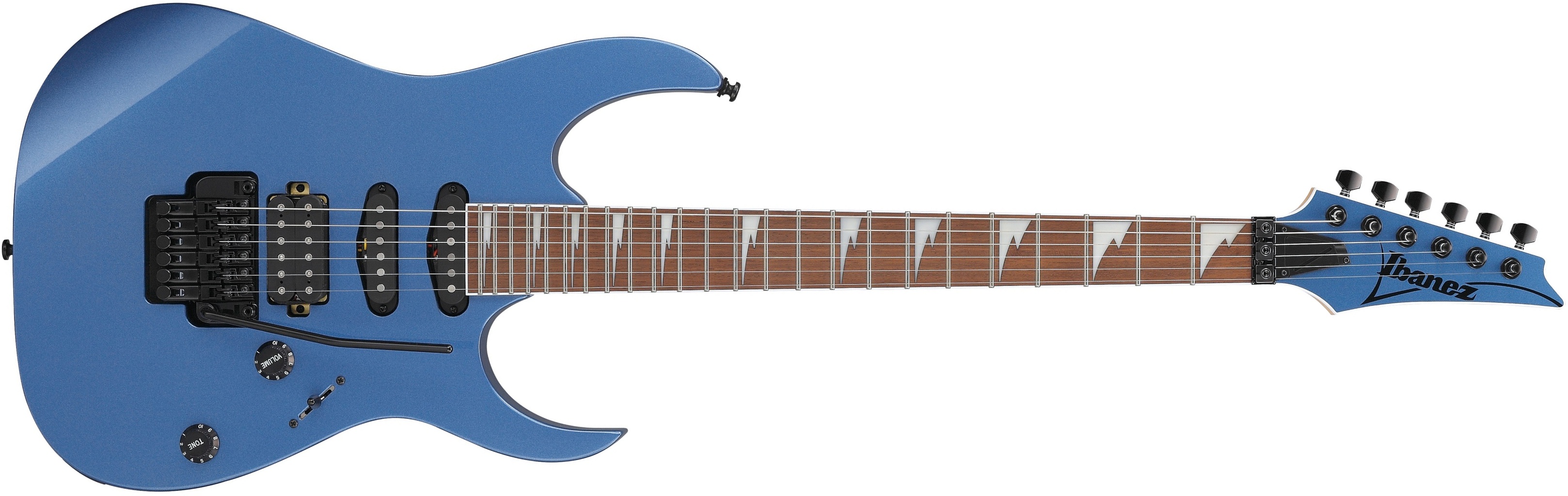 Ibanez Rg460dxblh Trem Hss Ja - Blue Haze - Elektrische gitaar in Str-vorm - Main picture